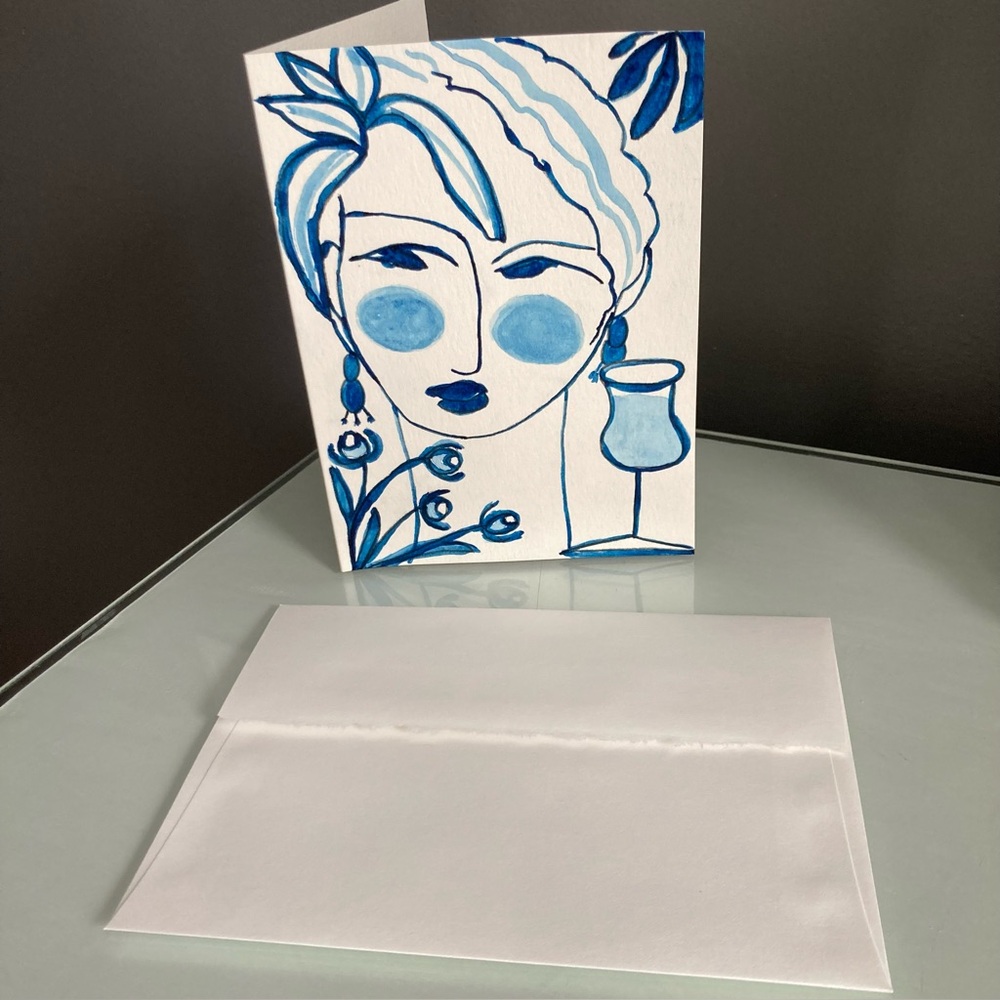 Watercolor Frame-able All Occasion Greeting Card